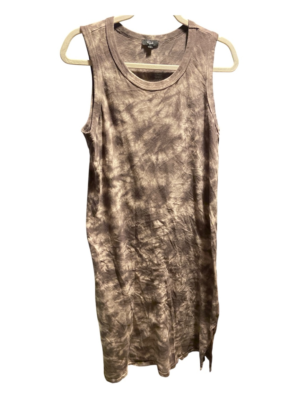 Rails Tie Dye Tank Dress in Fog Size L